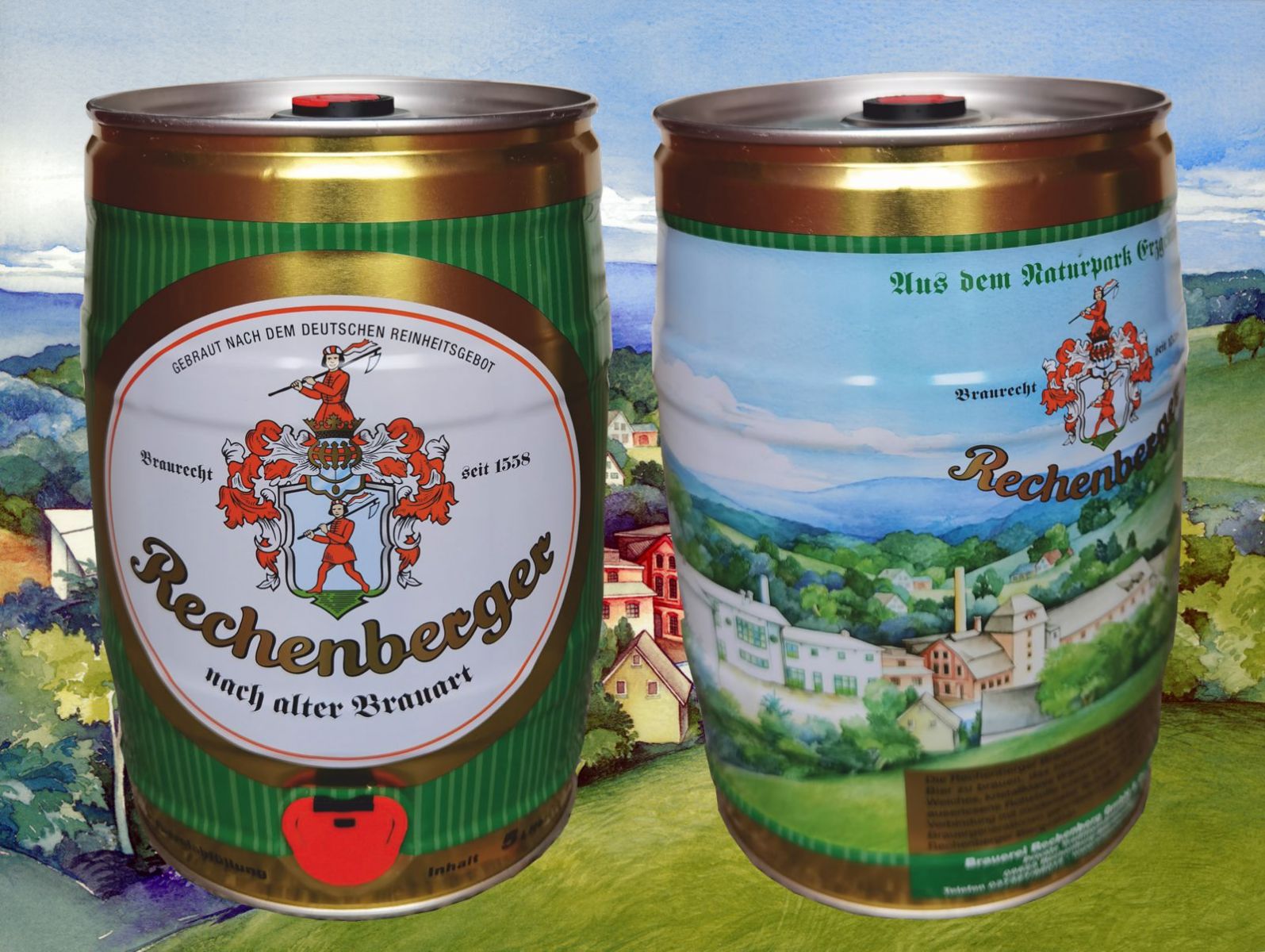 5l Partyfäßchen Brauerei Rechenberg